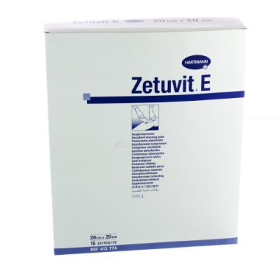 Compresses absorb. ST ZETUVIT E 20X40cm - 5pc