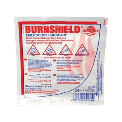 BURNSHIELD compresse hydrogel 10x10cm ..(1pc)