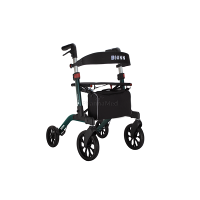 Rollator BROOKLYN NOIR - 4 roues - double pliage