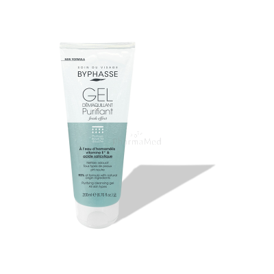 BYPHASSE Gel démaquillant purifiant 200ml