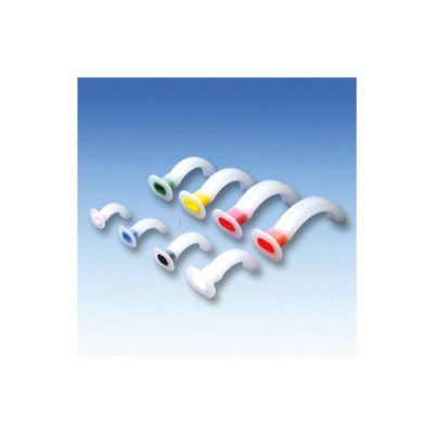 Canule de GUEDEL n°4   Rouge 100mm - 1pc