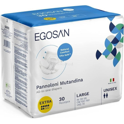EGOSAN Pants Extra - Large 7G - 14pc