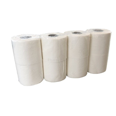 Papier toilette 100% cellulose 3plis 250 feuilles - 7x8 rouleaux