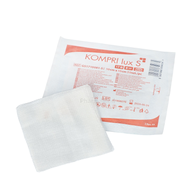 Compresses gaze ST ZARYS /10  10x10cm (40x10)