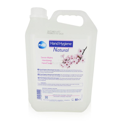 Savon mains liquide rose parf. cerise - 5L