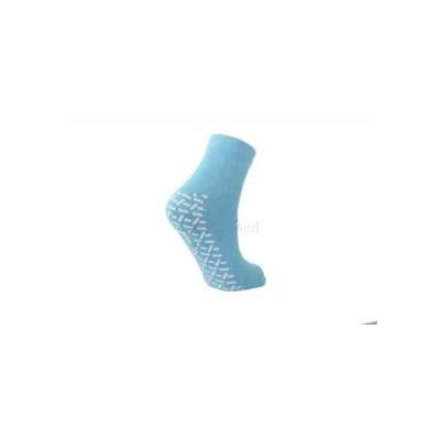 Chaussettes antiderapantes taille unique MEDLINE bleu - 48pc