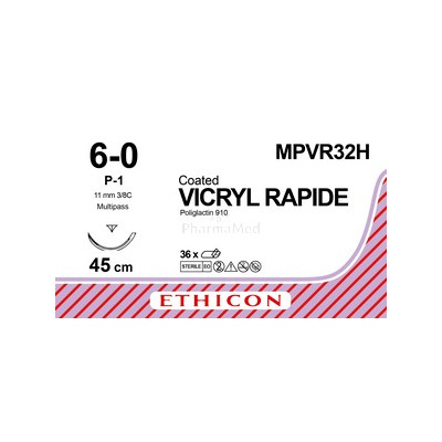 VICRYL RAPID 6/0 MPVR32H P-1 45cm - 36fils