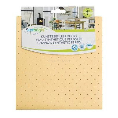 Peau de chamois synthétique - EXTRA perfo - 40x35cm