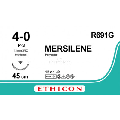 MERSILENE 4/0 R691G P-3 45cm - 12fils