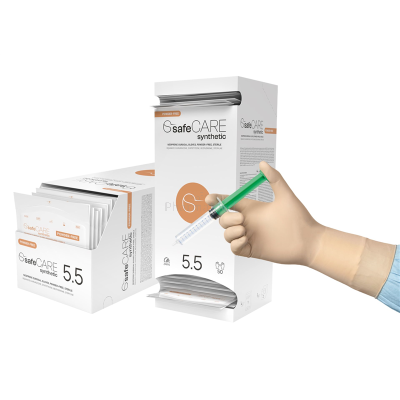 Gants de chirurgie en néoprène stériles SafeCare sans poudre - T9