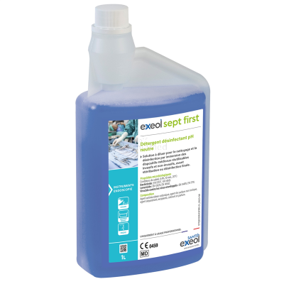 EXEOL Sept First détergent désinfectant pH neutre - 1L