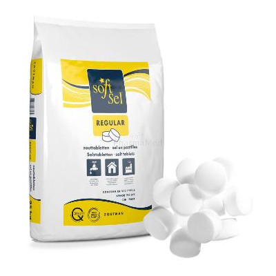 Soft Sel Regular Pastilles de sel pour adoucisseur d'eau - 25kg