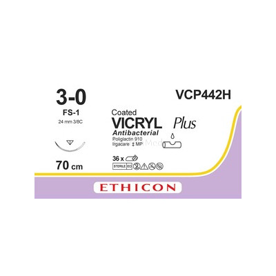 VICRYL PLUS 5/0 PDS II VCP291H FS-2 - 36fils