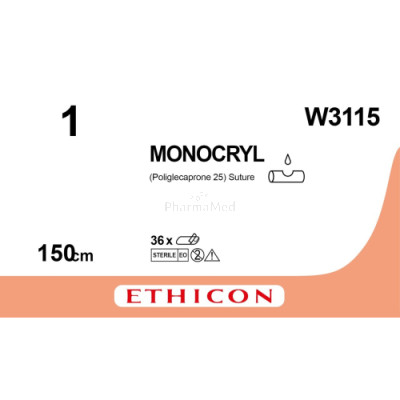 MONOCRYL 1 W3115 150cm - 36fils