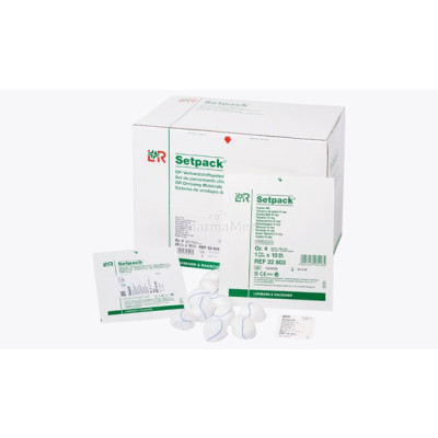 Tampons de gaze stériles RX taille 6 18x10pc