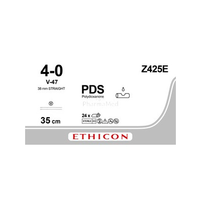 PDS 4/0 Z425E V-47 35cm - 24fils