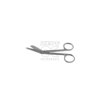 Ciseaux à pansements courbés LISTER 14,5cm ZEPF - 1pc
