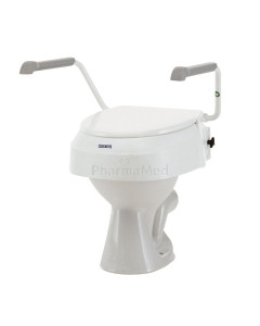 Invacare Aquatec 900 Réhausse WC réglable accoudoirs escamotables - 1 pc