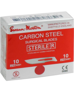Lames bistouri Stérile S&M - N°10 - 100pc