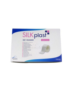 SILKplast ZARYS adhesif en soie - 9.14x2.5cm - 12 rouleaux