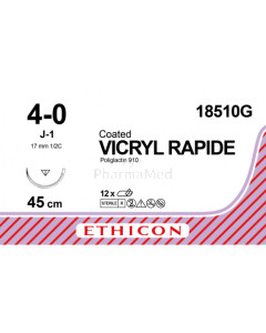 VICRYL RAPID 18510G J-1 4/0 45cm - 12fils