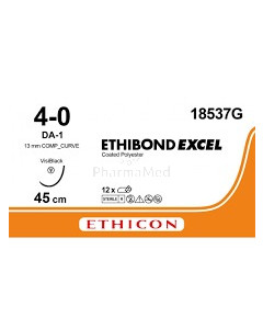 ETHIBOND EXCEL 4/0 18537G DA-1 45cm - 12fils