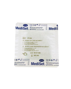 Set à pansement MEDISET COMPACT - H/B - 5 compresses / 1 pince / 1 champ