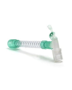 Catheter mount 22F coudé 22M15F 180mm (50pc)