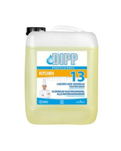 DIPP 13 liquide lave-vaisselle tt eaux  (10L)
