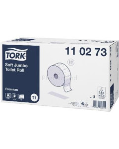 Pap. hyg. JUMBO TORK T1 360m 2plis - 6rlx