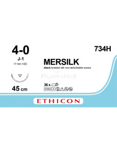 MERSILK 4/0 734H J-1 45cm - 36fils