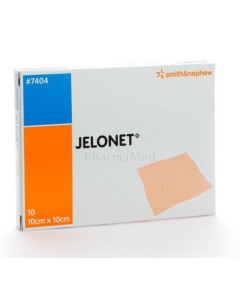 JELONET 10x10cm emballage ind. verp. - import - 10st