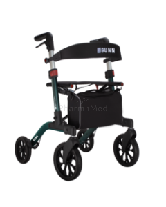 Rollator BROOKLYN NOIR - 4 roues - double pliage