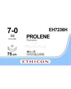 PROLENE 7/0 EH7236H CC 75cm - 36fils