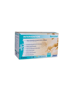 Gants d'examen EUROMEDIS non poudrés ST - T7 - 50 paires