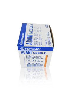 Aiguilles TERUMO Agani - 25G1    (0,50x25mm) - 100pc