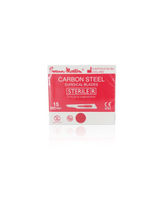 Lames bistouri Stérile S&M - N°15 - 100pc