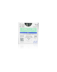 DACLON 2/0 metric 3 3/8 24mm 75cm - 12fils