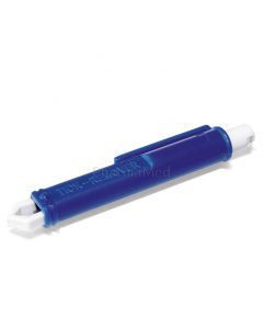 Pince à tiques bleue ECO plastique 9,2cm - 1pc
