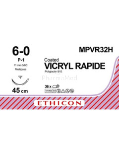 VICRYL RAPID 6/0 MPVR32H P-1 45cm - 36fils