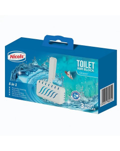 AIRPLUS WC bloc désodorisant océan - 3x40g