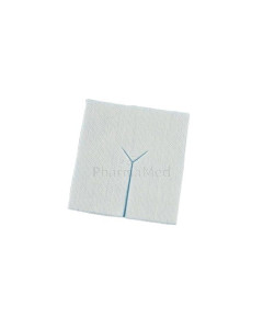 Compresses trachéo Y non-tissées stériles ZARYS - 10x10cm - 20x5pc