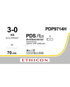ETICON PDS+ 3/0 PDP9714H 70cm - 36fils