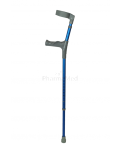 Béquilles réglable bleu métallique - 2pc