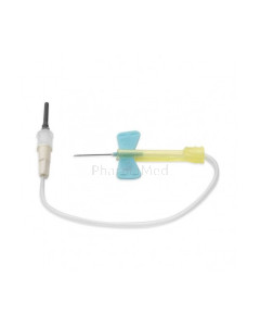 Aiguilles à ailettes Safety Lok BD VACUTAINER - 23G 3/4 178mm - 50pc