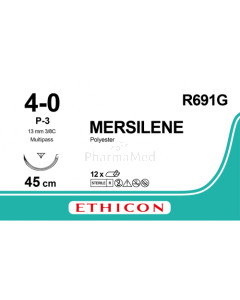MERSILENE 4/0 R691G P-3 45cm - 12fils