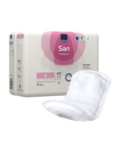 ABENA SAN 2 Premium Couche anatomique - 350ml/3G - 30pc