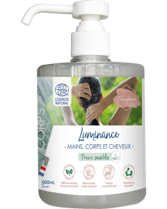 LUMINANCE savon corps et cheveux peaux sensibles > 2mois - 500ml