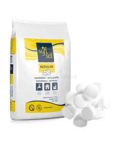Soft Sel Regular Pastilles de sel pour adoucisseur d'eau - 25kg
