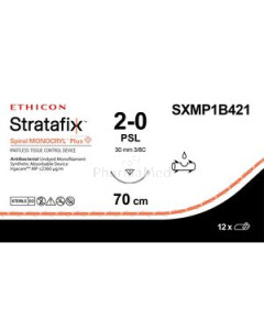 STRATAFIX 2/0 SXMP1B421 70cm 1xPSL - 12fils